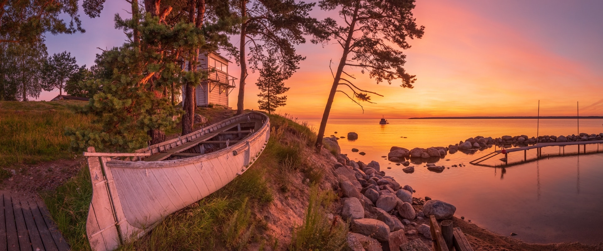 käsmu peninsula sunset in the käsmu peninsula